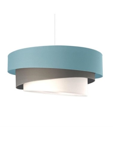 Suspension cylindre textile D58cm