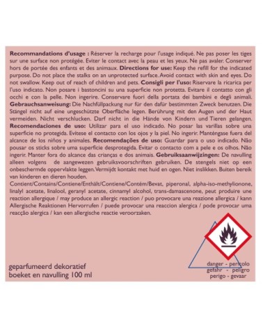 Bouquet parfumé déco 100ml