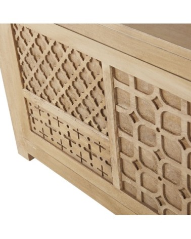 Meuble TV 1 porte sculpté