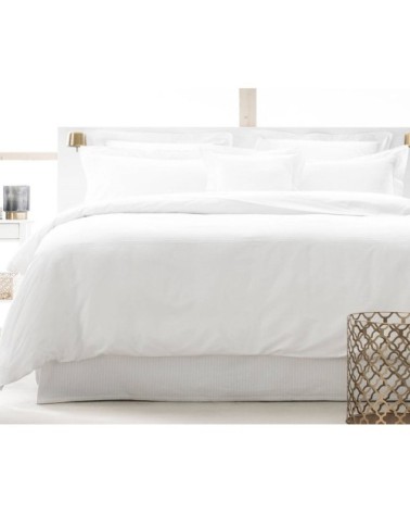 Housse de couette luxe en Satin de coton  Blanc 260x240 cm