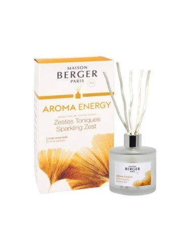 Bouquet parfumé aroma energy zestes toniques