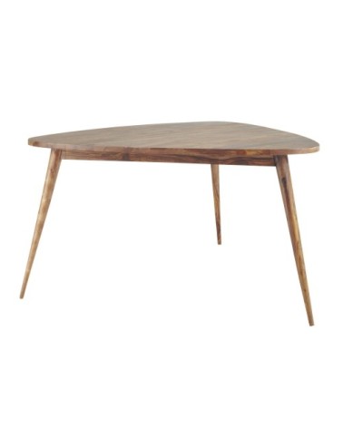 Table à manger vintage en sheesham massif 6 personnes L136