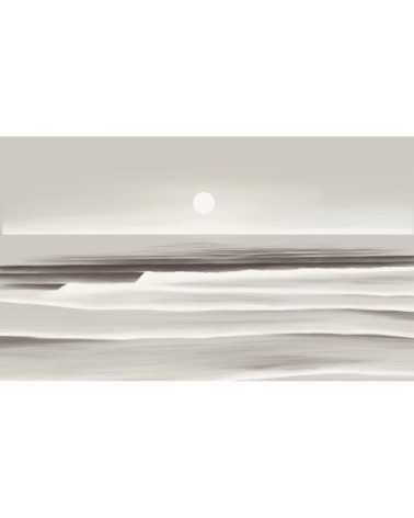 Papier peint panoramique sunset 170 x 250  gris