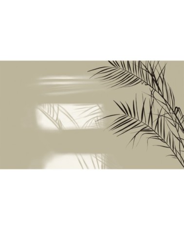 Papier peint panoramique shadow 425 x 250  jaune