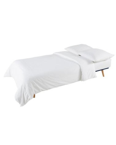 Canapé clic-clac 4 places bleu roi