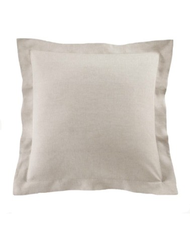Taie d'oreiller en lin naturel 65x65