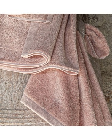 Serviette invité en coton nude 40x60