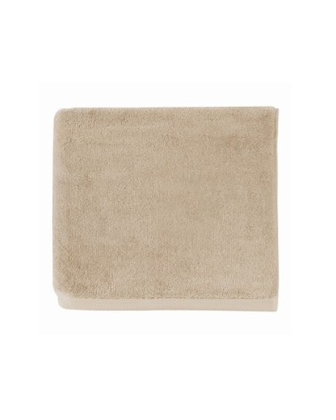 Serviette de bain en coton marron gazelle 40x60