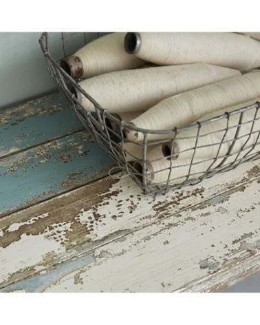 Console en pin recyclé massif