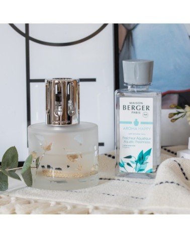 Coffret lampe Berger aroma + parfum happy