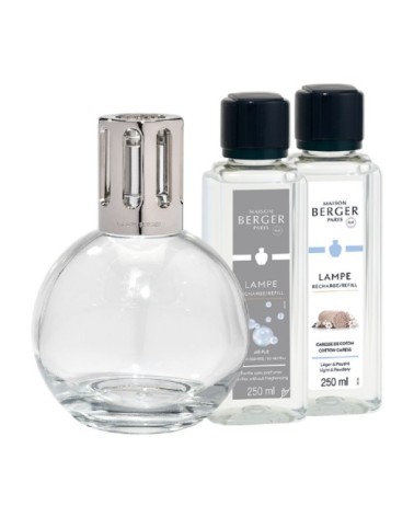 Coffret lampe Berger essentiel ronde