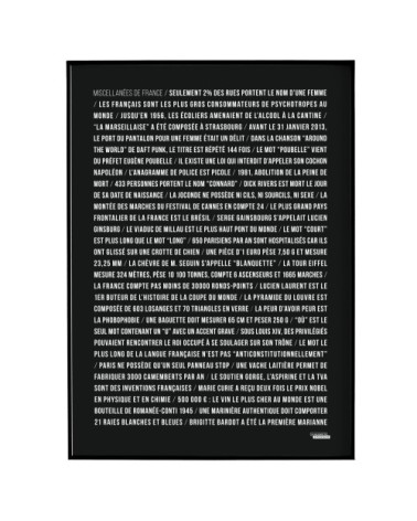 Affiche d'art miscellanées de France 50 X 70 cm