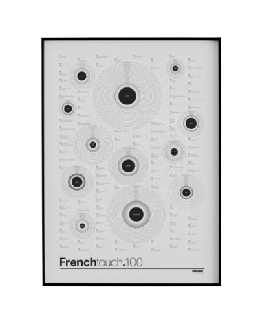 Affiche d'art French touch 50 X 70 cm