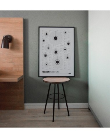 Affiche d'art French touch 50 X 70 cm