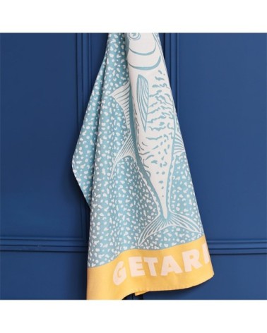 Tablier coton Bleu 70x90 cm