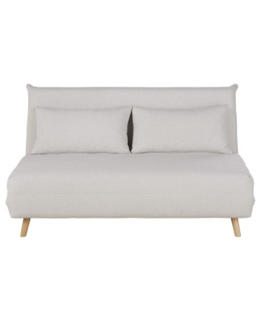 Canapé clic-clac 2 places beige