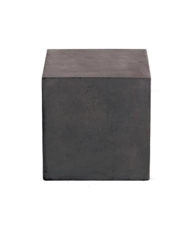 Cube de rangement béton de 40 cm gris foncé