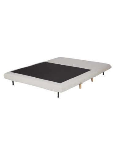 Canapé clic-clac 2 places beige