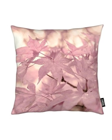Coussin en microfibre en rose 30x30