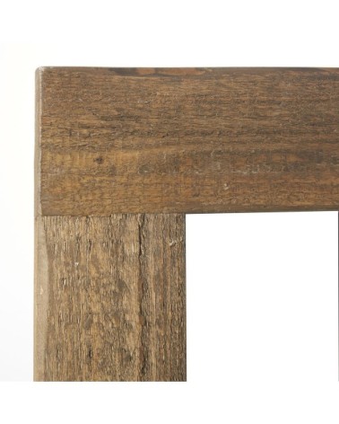 Grand miroir rectangulaire en bois de pin, 80x165 cm