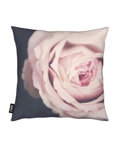 Coussin en microfibre en gris & noir 50x50