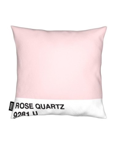 Coussin en microfibre en blanc & noir 50x50