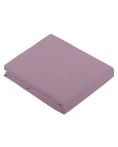 Drap plat uni en 100 % coton coton ruban 310 x 240