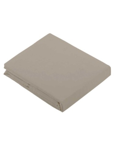 Drap plat uni en 100 % coton coton seigle 310 x 240
