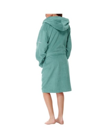 Peignoir mixte - coton 380 g/m2 aigue-marine S-M