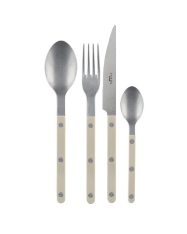 Ménagère service 24 couverts mastic