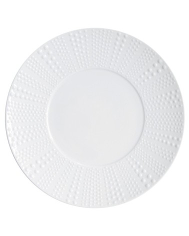 Coffret 3 assiettes de présentation blanches