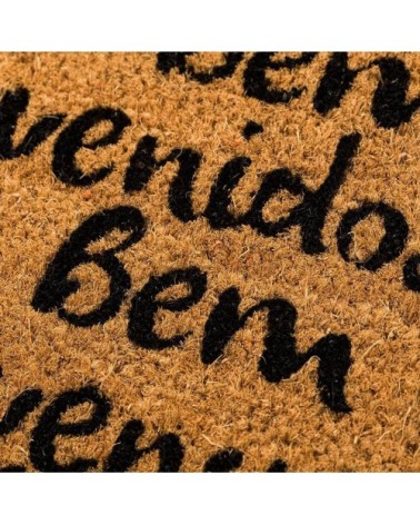 Paillasson essuie-pieds en forme de chat 75x45