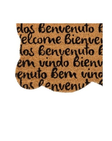 Paillasson essuie-pieds en forme de chat 75x45