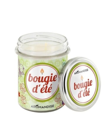 Bougie d'été citronnelle & géranium 30h