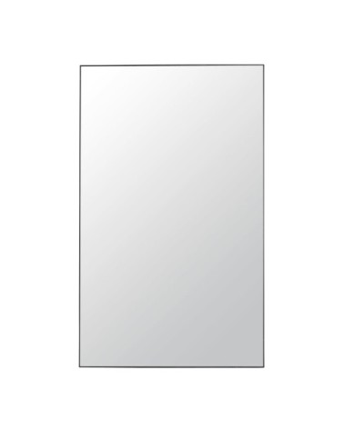 Grand miroir rectangulaire noir, 120x190 cm