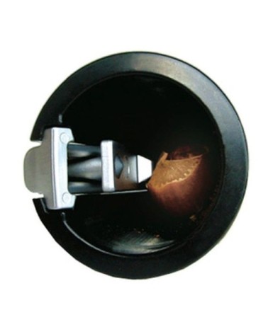 Casse-noix conique laqué noir