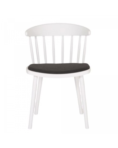 Lot 2 chaises design blanc