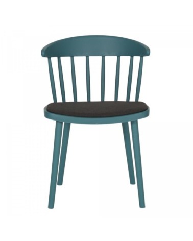 Lot 2 chaises design bleu