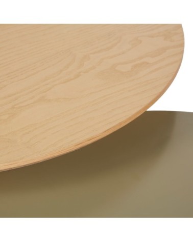 Tables gigognes rondes tricolores