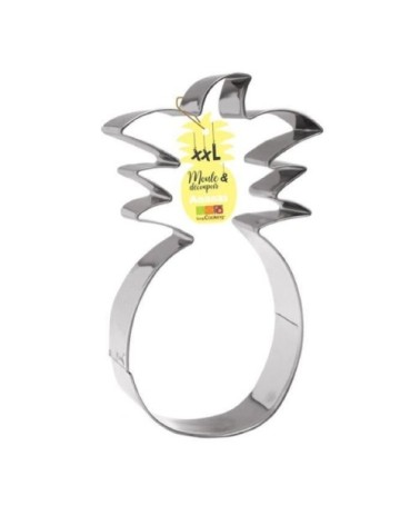 Découpoir à pâtisserie inox XXL ananas