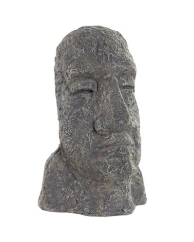 Petite statuette moai en résine H14cm
