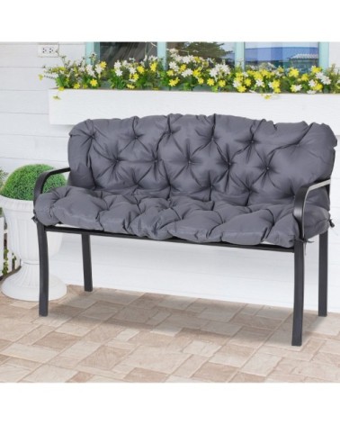 Coussin matelas assise dossier banc de jardin balancelle canapé