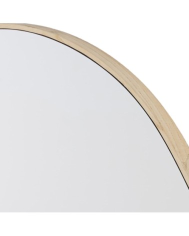 Miroir organique beige, 75x130 cm