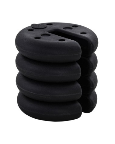 Lot de 4 poids de lestage rond pour tonnelle