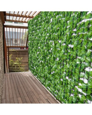 Haie artificiel érable brise-vue 3L x 1,5H m