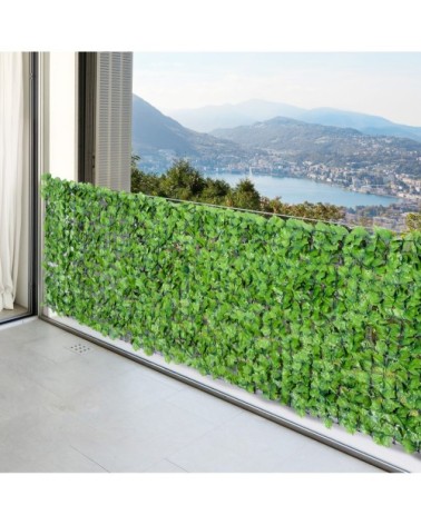 Haie artificiel érable brise-vue 3L x 1H m