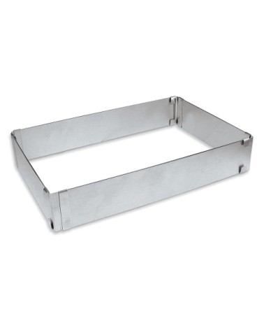 Cadre à pâtisserie extensible rectangle