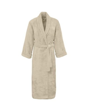 Peignoir col chale coton/modal Sable XL