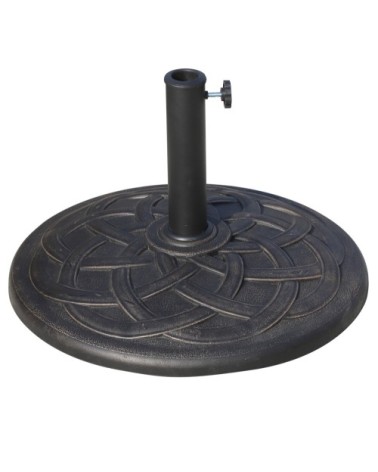 Pied de parasol base de lestage rond