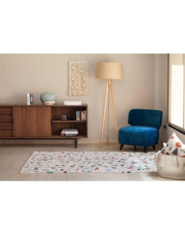 Tapis coton marbre 140x200